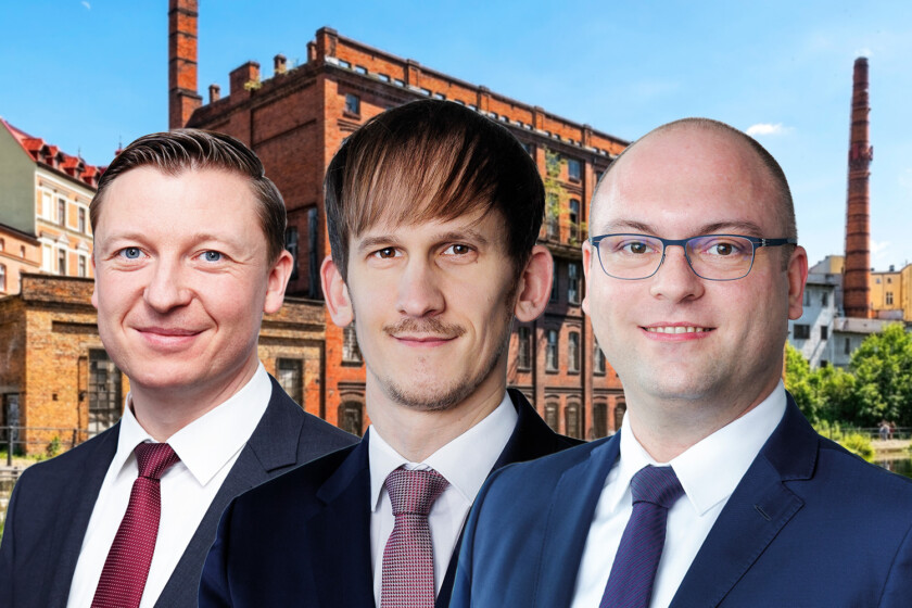 Pawel Blusz, Hendrik Grosse, Christoph Hübner (v.l.n.r.)