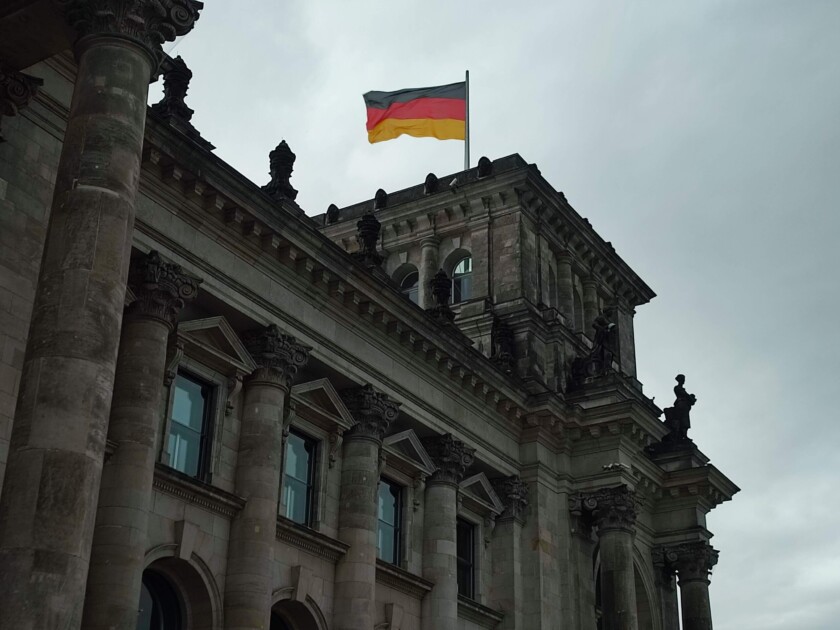 Bundestag,Außenansicht