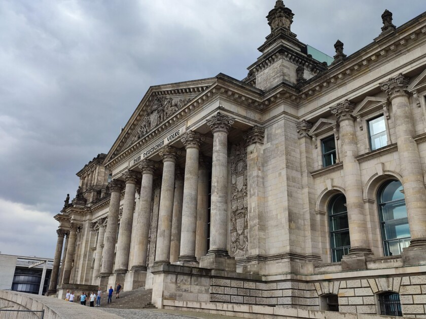 Bundestag,Außenansicht