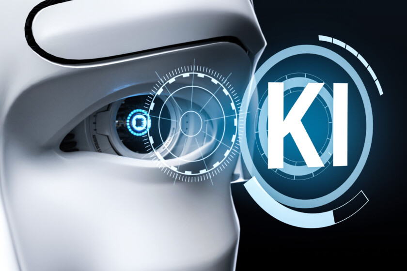 Generative KI,Roboterauge,Optische Erkennung