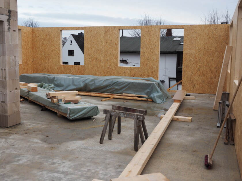 Hausbau,Innenausbau,Holzständerbauweise