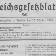 Reichsgesetzblatt,Ottmat Bühler