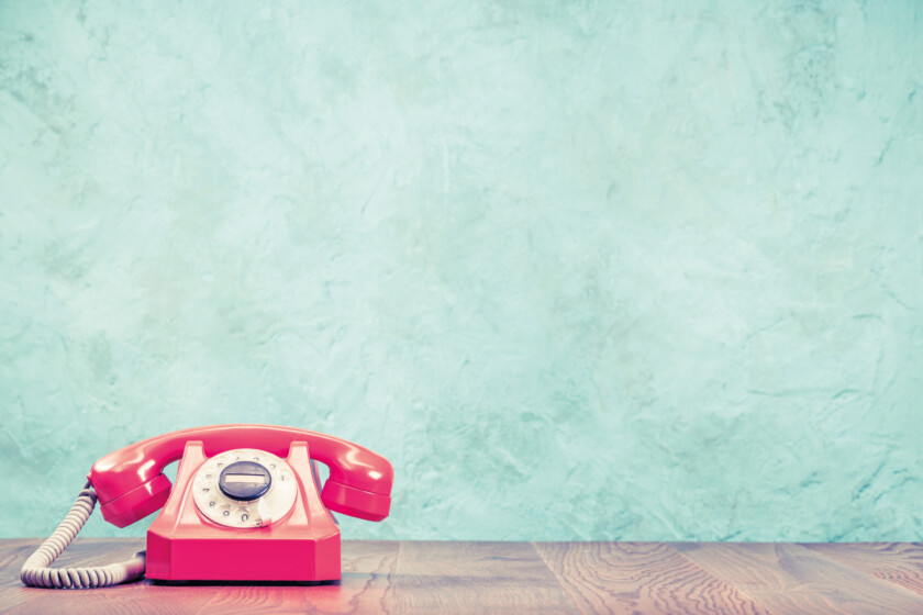 Print,Aufmacher,Illustration,RM04/21,Retro,Telefon,Hörer,Telekom,Kein Abschluss unter dieser Nummer