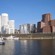 Print,Panorama,Medienhafen,Stadt,Düsseldorf,Frank Gehry