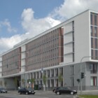 Das Justizzentrum in Hessens Landeshauptstadt Wiesbaden