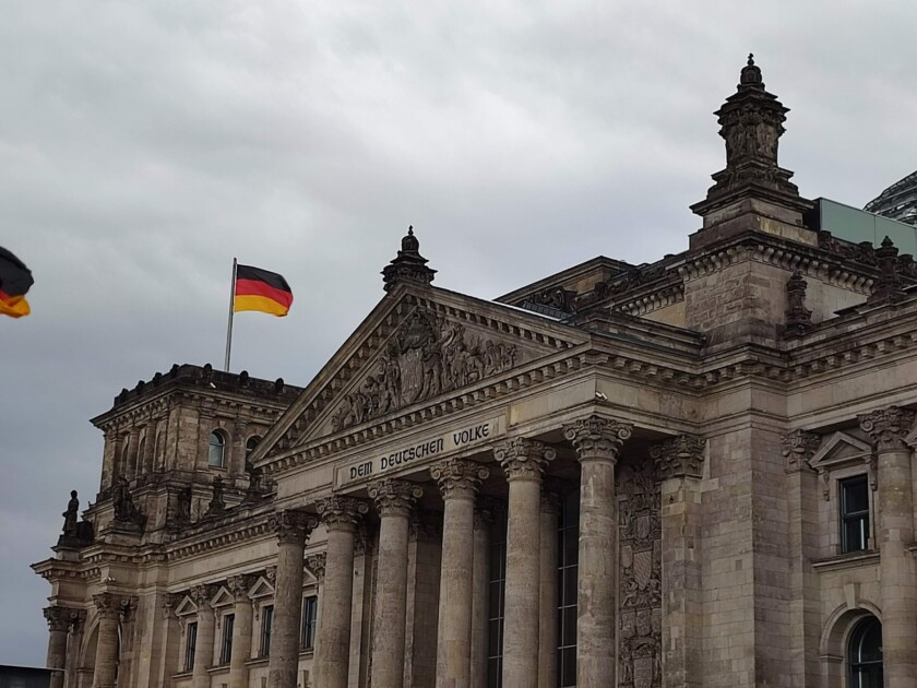 Bundestag,Außenansicht