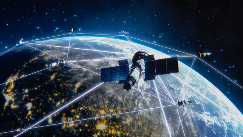 Weltraum,Satellit