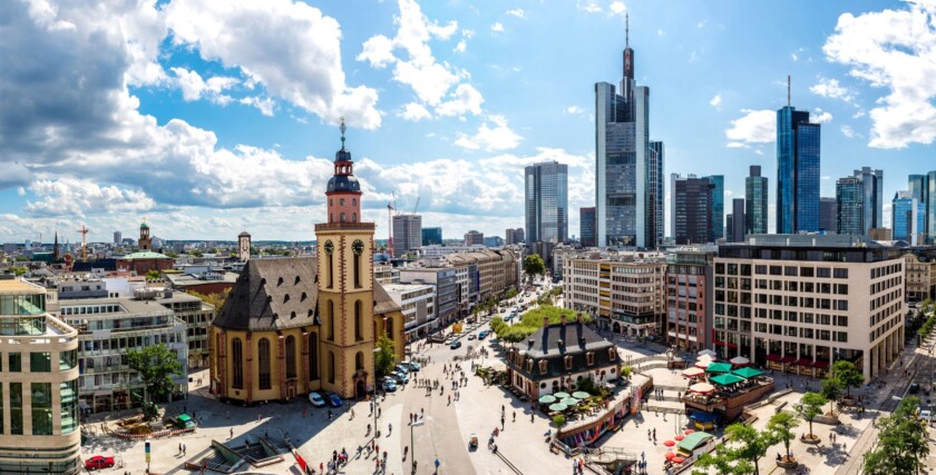 Frankfurt,Panorama,Stadt
